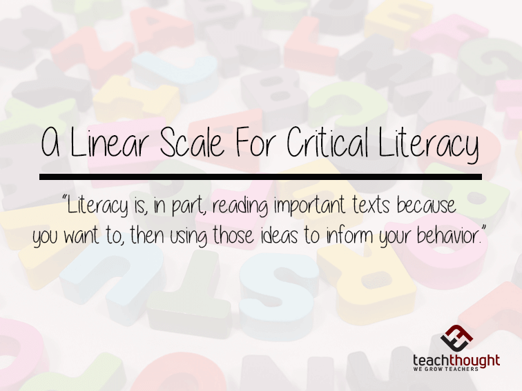 The Relationship Between Reading And Critical Literacy